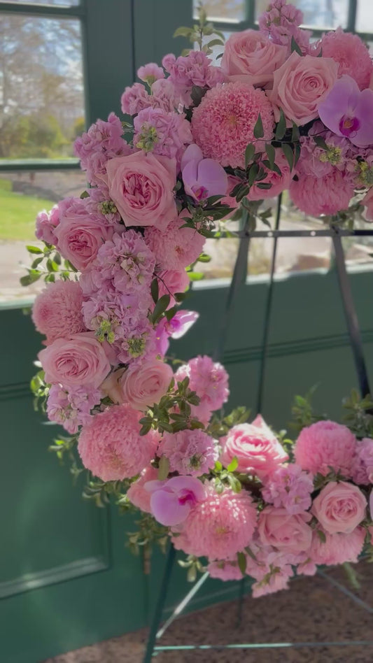 Pink Wreath